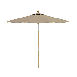 Paris Prix Parasol en Bambou Cerox 270cm Beige
