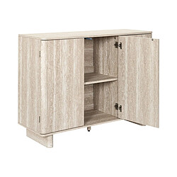 Acheter The Home Deco Factory Buffet 3 Portes Pietra 110cm Beige