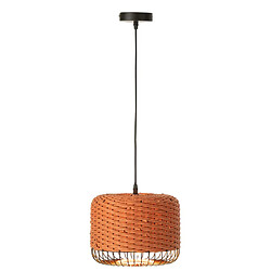 Paris Prix Lampe Suspension en Métal Eldon 27cm Orange