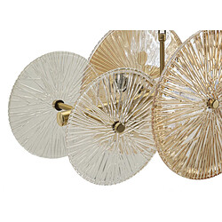 Avis Paris Prix Plafonnier Design Osaka 100cm Or & Transparent