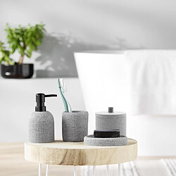 Avis Douceur D'Interieur Gobelet Effet Tissé Spa 9cm Gris