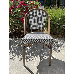 Avis Paris Prix Chaise de Jardin Empilable Bistro 87cm Bleu