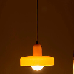 Paris Prix Suspension Design en Verre Retro 25cm Orange