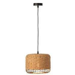Paris Prix Lampe Suspension en Métal Eldon 27cm Naturel