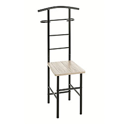 Paris Prix Valet de Chambre Chaise 109cm Noir & Naturel