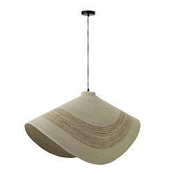 Paris Prix Suspension en Jonc de Mer Galene 100cm Naturel & Orange