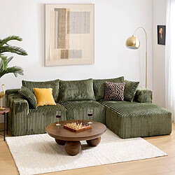Atmosphera Table Basse Design Abekas 90cm Marron pas cher