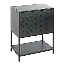 Paris Prix Table de Chevet Design Boston 60cm Noir