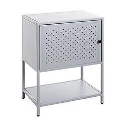 Paris Prix Table de Chevet Design Boston 60cm Gris