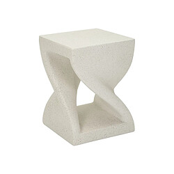 Paris Prix Table d'Appoint Design Z 45cm Blanc