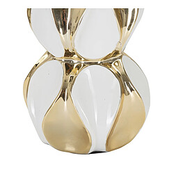 Paris Prix Lampe à Poser Design Glam Balls 46cm Blanc & Or