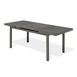 Paris Prix Table de Jardin Extensible Dania 160-210cm Anthracite