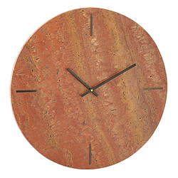 Paris Prix Horloge Murale en Marbre Eula 41cm Terracotta 