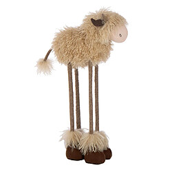 Paris Prix Statue Vache Télescopique Inverno 58cm Beige