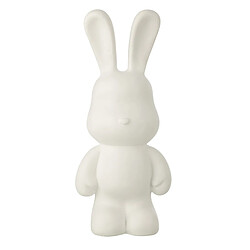 Paris Prix Statue Lapin en Résine Eddy 59cm Blanc