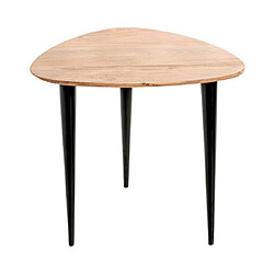 Mes Table basse triangulaire 46x46x51 cm en bois d'acacia - YOMA