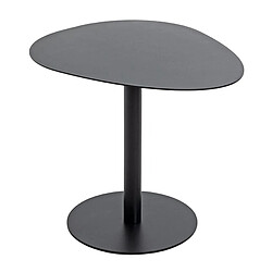 Paris Prix Table d'Appoint Design Conrad 51cm Noir