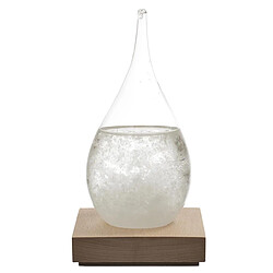 Avis The Home Deco Factory Baromètre à Cristaux Verre Tempête 17cm Transparent