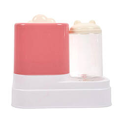 Avis Paris Prix Distributeur d'Eau & Croquettes Kawaii 28cm Rose