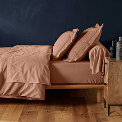 Acheter Douceur D'Interieur Drap Housse Lina 180x200cm Rose Blush