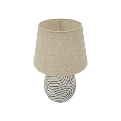 Paris Prix Lampe à Poser Design Oblix 55cm Blanc