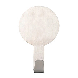 Avis Douceur D'Interieur Lot de 2 Crochets Adhésifs Fixeo 7cm Chrome
