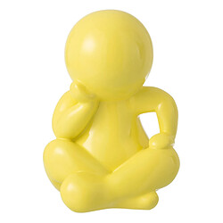 Paris Prix Statuette Déco Unie Marcel 35cm Jaune