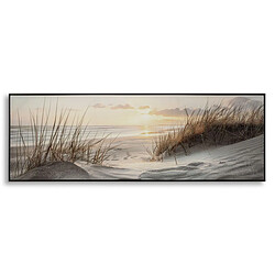 Paris Prix Tableau Imprimé Beach I 152x52cm Multicolore