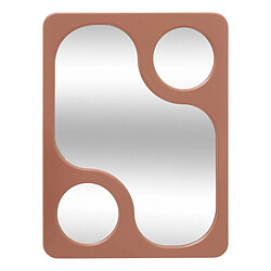 Atmosphera Miroir Mural Design Austin 50cm Rose