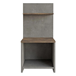 Paris Prix Table de Chevet Design Darla 90cm Anthracite