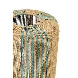Avis Paris prix Lampadaire Chase corde - Turquoise