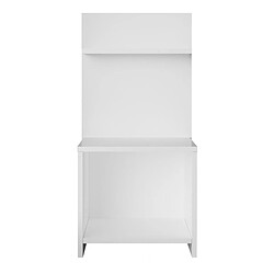 Paris Prix Table de Chevet Design Darla 90cm Blanc