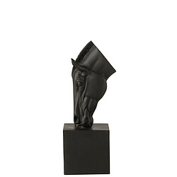 Avis Paris Prix Tête de Cheval sur Socle Hollywood 44cm Noir