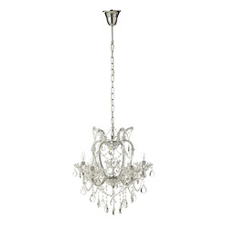 Paris Prix Lustre en Verre Antique 57cm Transparent