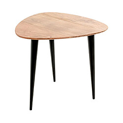 Mes Table basse triangulaire 46x46x51 cm en bois d'acacia - YOMA