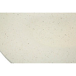 Mauro Ferretti Plateau en résine crème, 41 x 41 x 12 cm pas cher