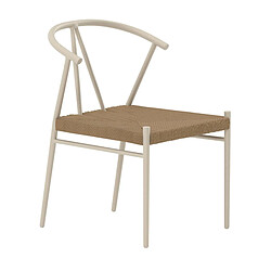Paris Prix Chaise en Rotin Alfons 72cm Beige