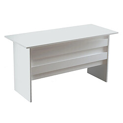 Paris Prix Bureau Classique Demetrius 140cm Blanc