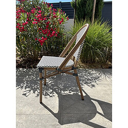 Acheter Paris Prix Chaise de Jardin Empilable Bistro 87cm Bleu