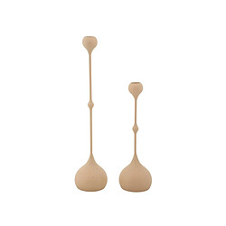 Paris Prix Lot de 2 Chandeliers Slimmy 37cm Rose
