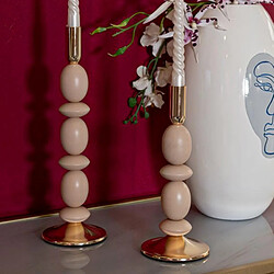 Acheter Paris Prix Lot de 2 Chandeliers Shuttle 33cm Rose & Or