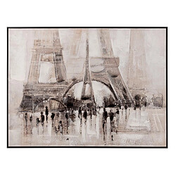 Paris Prix Tableau Déco Tour Eiffel 90x120cm Beige