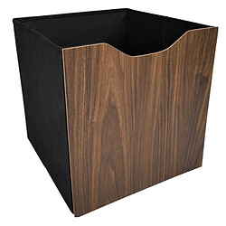 Paris Prix Boîte de Rangement Pliable Tiffany 30x30cm Marron