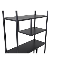Avis Paris Prix Étagère Bibliothèque 6 Niveaux Staal 190cm Noir