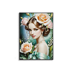 Paris Prix Tableau Peinture Fantasy II 72x102cm Multicolore