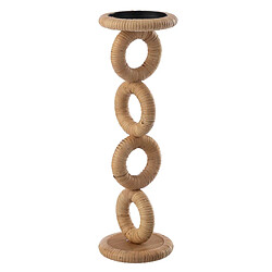 Paris Prix Bougeoir en Rotin Ring 45cm Naturel