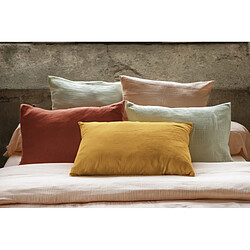 Taie d'oreiller "Gaïa" 60 x 60 cm & 50 x 70 cm "Gaze de Coton" l'Effet Papillon pas cher