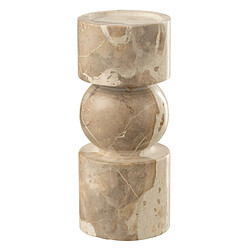 Paris Prix Bougeoir en Marbre Chance 23cm Beige