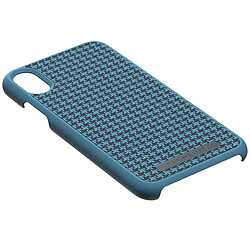 Nordic Elements Coque pour iPhone X / XS Compatible Apple Pay et Recharge Sans Fil Bleu