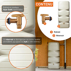 Acheter GARANTIA CUBUS Kit 1000 L, sable avec Robinet PE imitation Laiton